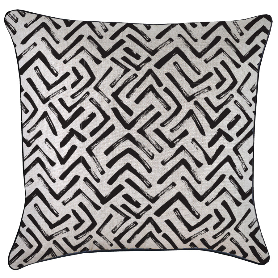 Cushion Cover-With Piping-Tribal-60cm x 60cm