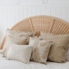Cushion Cover-With Piping-Pineapples Beige-45cm x 45cm