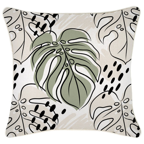 Cushion Cover-With Piping-Del Coco-45cm x 45cm
