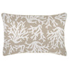 Cushion Cover-Coastal Fringe-Tribal-Beige-45cm x 45cm