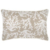 Cushion Cover-Coastal Fringe-Coastal Coral Beige-60cm x 60cm