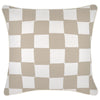 Cushion Cover-With Piping-Deck Stripe Beige-45cm x 45cm