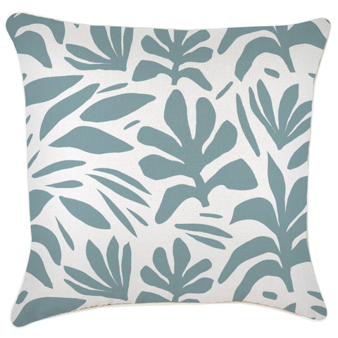 Cushion Cover-Coastal Fringe-Tahiti Blue-45cm x 45cm