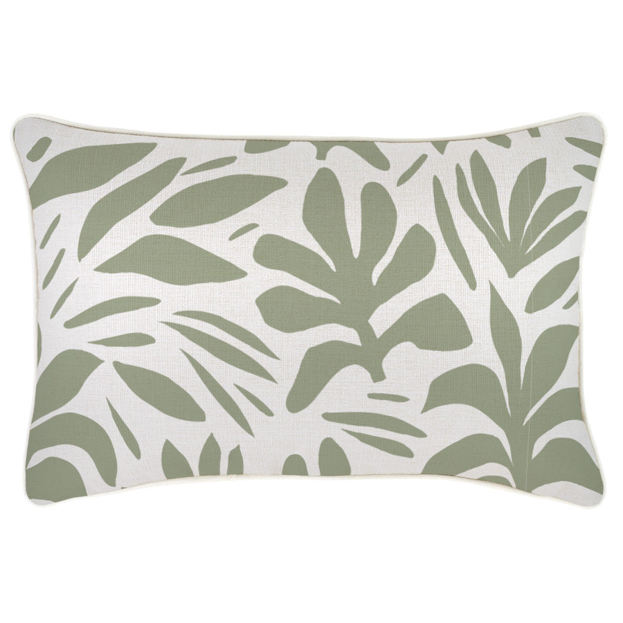 Indoor Outdoor Cushion Cover Tahiti Sage