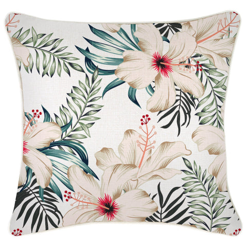 Cushion Cover-Coastal Fringe-Pina Colada-60cm x 60cm