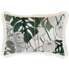 Cushion Cover-Coastal Fringe-Wild Green-35cm x 50cm