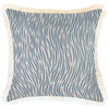 Cushion Cover-Coastal Fringe-Seminyak Blue-45cm x 45cm
