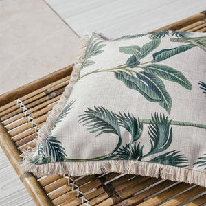 Cushion Cover Coastal Fringe Del Coco 45cm x 45cmVP20  Lifestyle 2