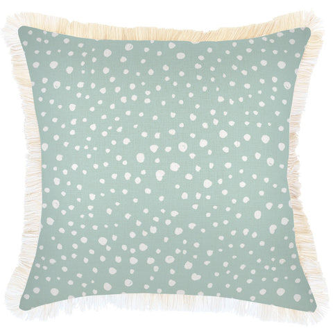 Cushion Cover-With Piping-Pineapples Seafoam-35cm x 50cm