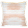 Cushion Cover-Coastal Fringe Natural-Peach-60cm x 60cm