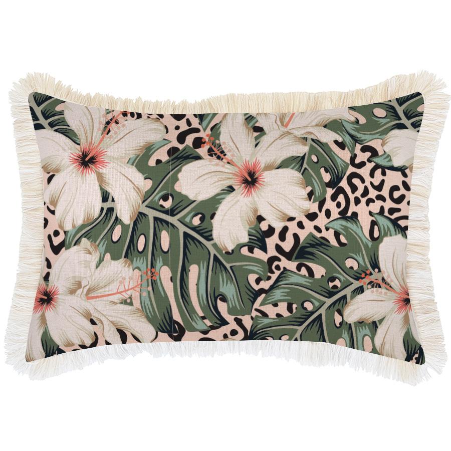 Cushion Cover-Coastal Fringe-Tropical Jungle-35cm x 50cm