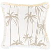 Cushion Cover-Coastal Fringe-Tahiti Beige-60cm x 60cm