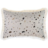 Cushion Cover-Coastal Fringe Black-Lunar-45cm x 45cm