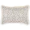 Cushion Cover-With Piping-Earth-Lines-Beige-45cm x 45cm