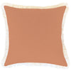 Cushion Cover-With Piping-Solid-Clay-45cm x 45cm