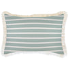 Cushion Cover-With Piping-Deck-Stripe-Mint-35cm x 50cm