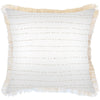 Cushion Cover-With Piping-Deck Stripe Beige-45cm x 45cm