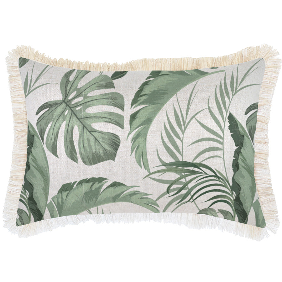 Cushion Cover-Coastal Fringe Natural-Pacifico-35cm x 50cm