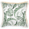 Cushion Cover-With Piping-Milan Green-45cm x 45cm