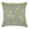 Cushion Cover-With Piping-Postcards Sage-35cm x 50cm