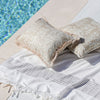 Cushion Cover-Coastal Fringe Natural-Coastal Coral Beige-35cm x 50cm