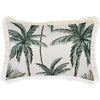 Cushion Cover-With Piping-Palm Cove Sage-45cm x 45cm