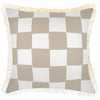 Cushion Cover-With Piping-Deck Stripe Beige-35cm x 50cm