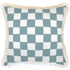 Cushion Cover-With Piping-Milan Blue-60cm x 60cm