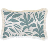 Cushion Cover-Coastal Fringe-Milan Blue-60cm x 60cm