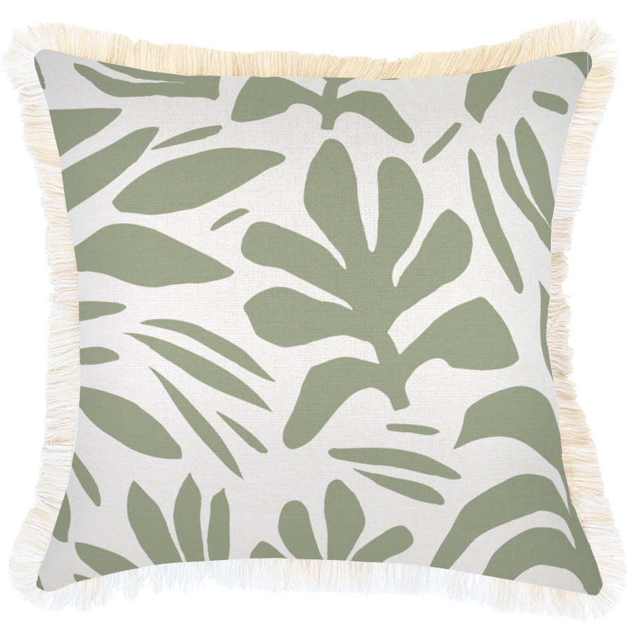 Indoor Outdoor Cushion Cover Tahiti Sage