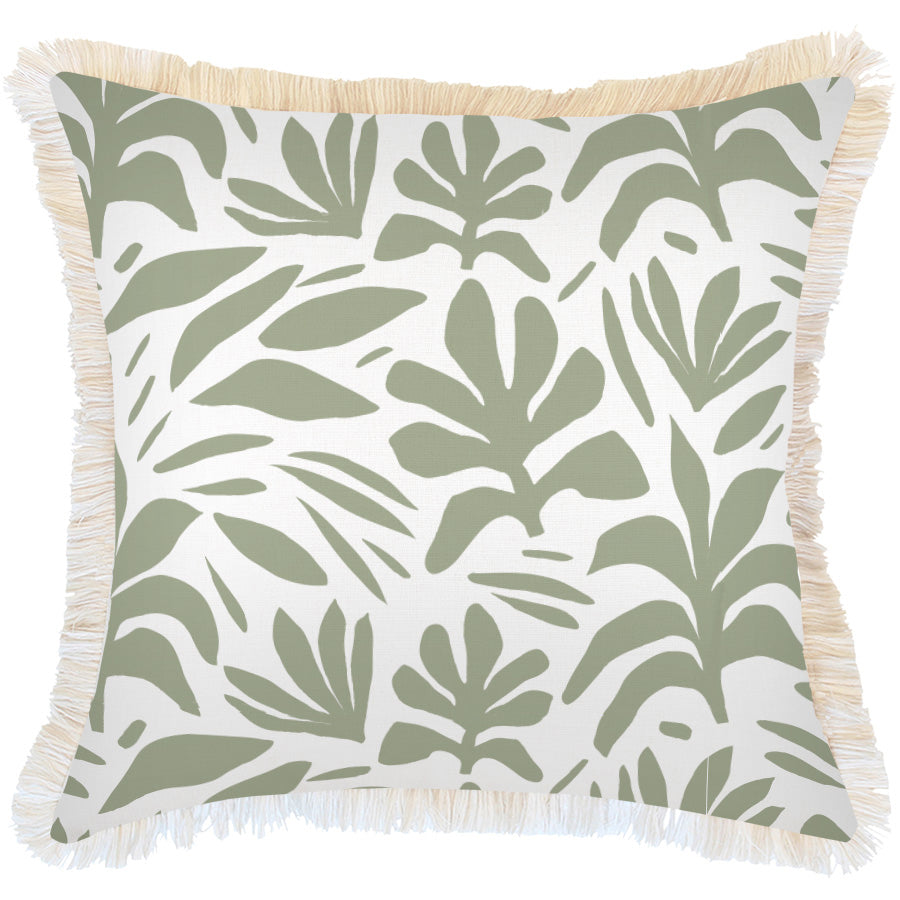 Indoor Outdoor Cushion Cover Tahiti Sage