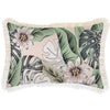 Cushion Cover-Coastal Fringe Natural-Rainforest Sage-35cm x 50cm