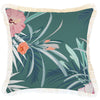 Cushion Cover-With Piping-Palm Trees White-35cm x 50cm