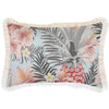 Cushion Cover-Coastal Fringe Natural-Zig Zag Blush-35cm x 50cm
