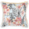 Cushion Cover-Coastal Fringe Natural-Seminyak Blush-60cm x 60cm