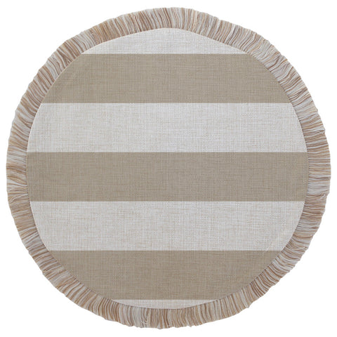 Round Placemat-Solid-Sage-40cm