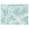 Table Runner-Classic Palms Aqua-210cm x 40cm