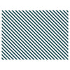Placemat set of 4-Side Stripe Teal-46cm x 33cm