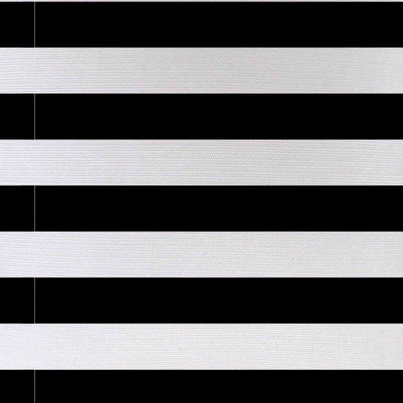 Cushion Cover-With Piping-Deck Stripe Black and White-45cm x 45cm