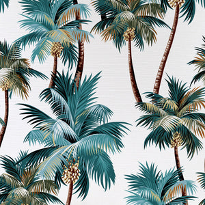 Fabric by the Metre Palm Trees Whiteaa72270e 0e6f 4a7f bff8 16c49c9e231c