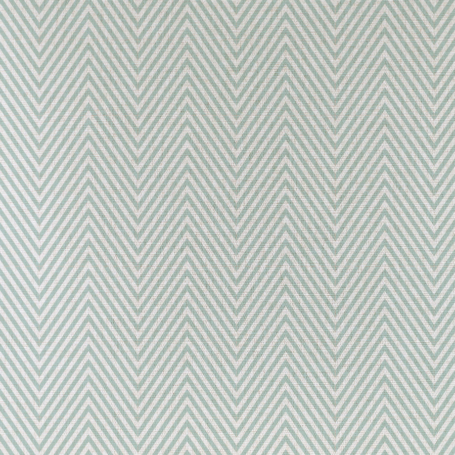 Cushion Cover-Coastal Fringe Natural-Zig Zag Pale Mint-60cm x 60cm