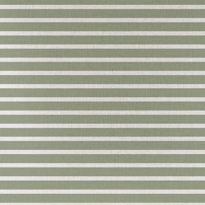 Cushion Cover-Coastal Fringe-Hampton Stripe Sage-45cm x 45cm