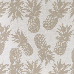 Cushion Cover-Coastal Fringe-Pineapples Beige-45cm x 45cm