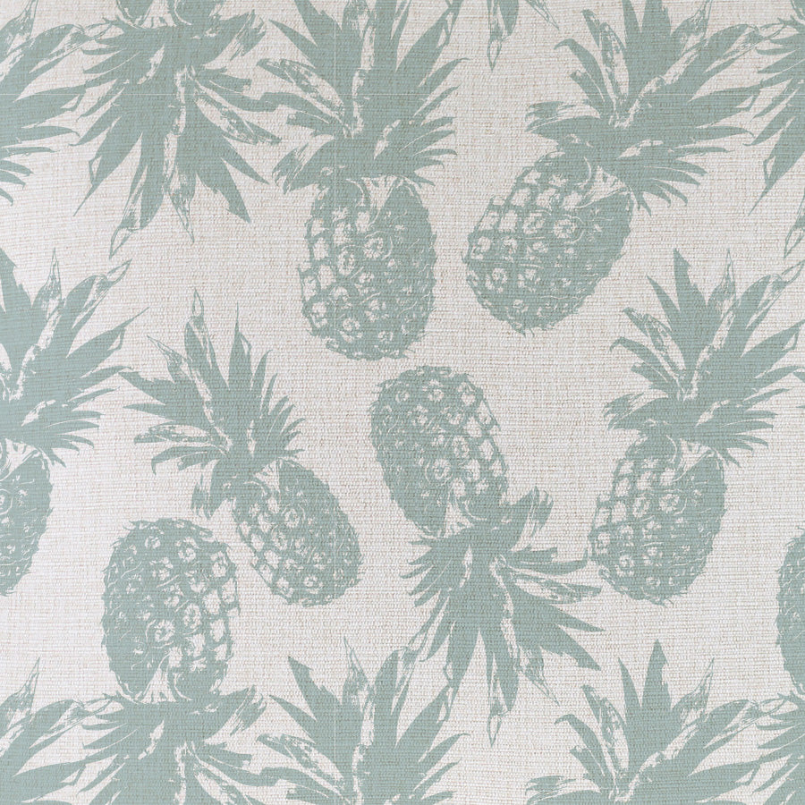 Cushion Cover-With Piping-Pineapples Seafoam-45cm x 45cm