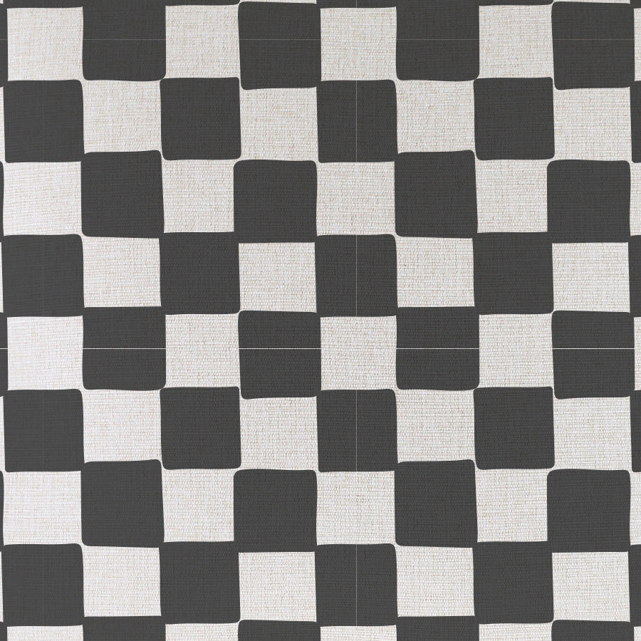 Fabric by the Metre Check Charcoal90fedb6c de11 4e7a b2a9 c0029a36d0f4