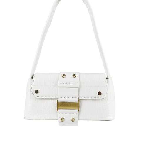 White Bow Handbag