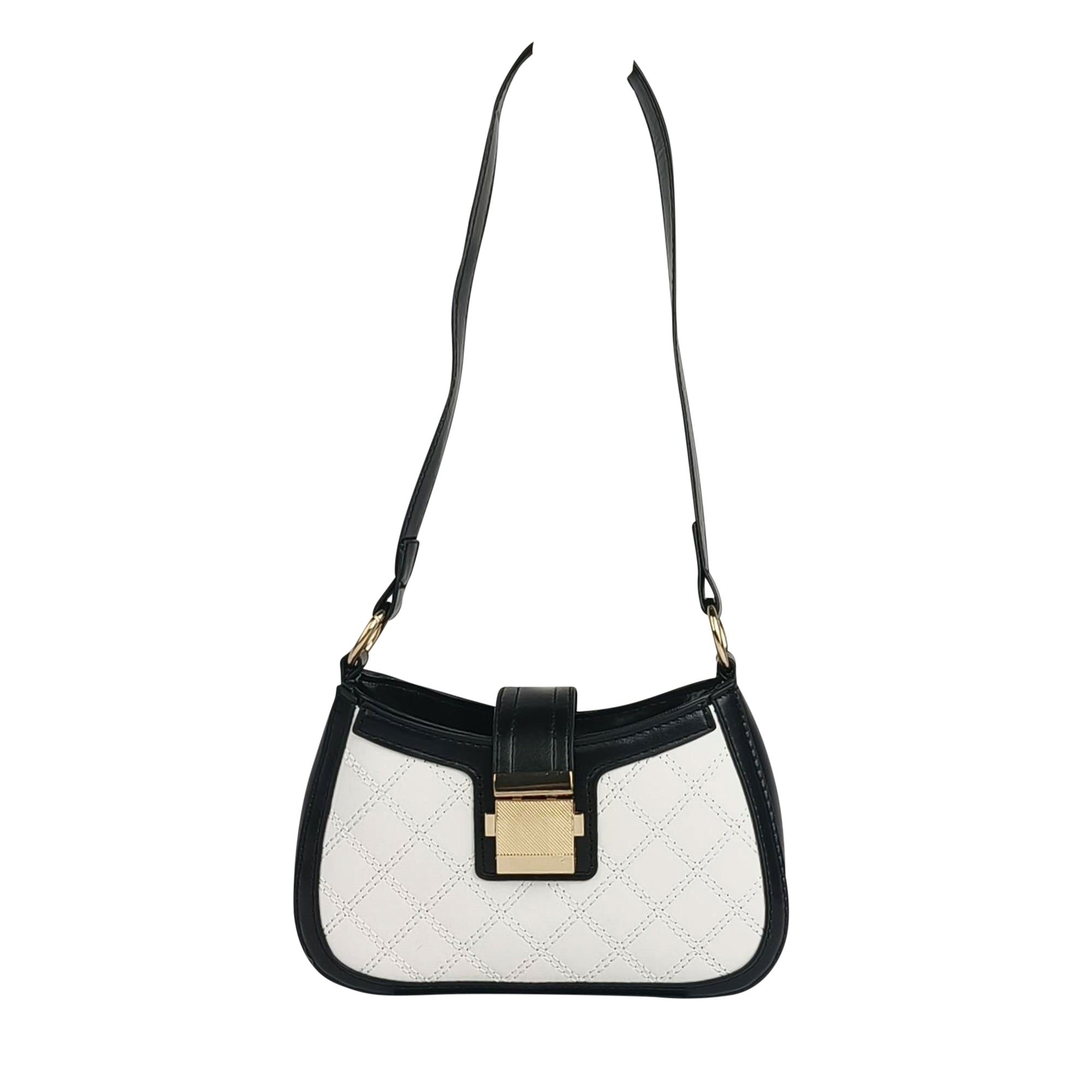 Black and White Curve Handbag