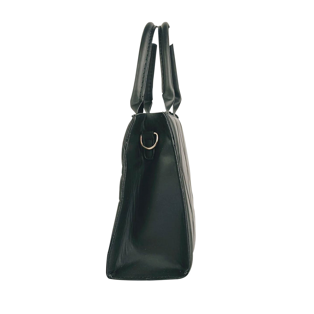Black Boxy Handbag