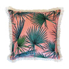 Cushion Cover-With Piping-Tradewinds Peach-45cm x 45cm