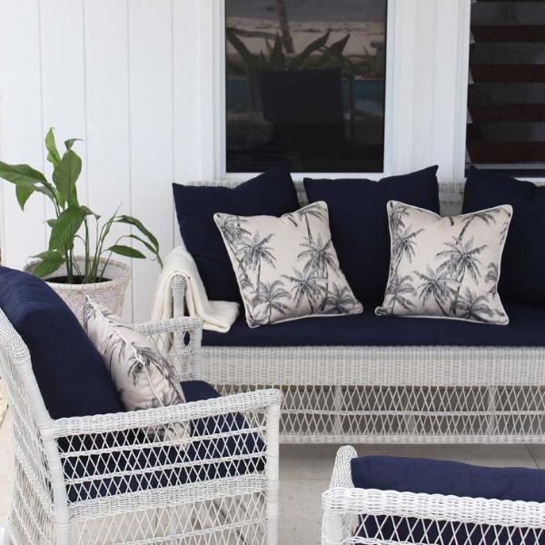 Cushion Cover-With Piping-Castaway-35cm x 50cm